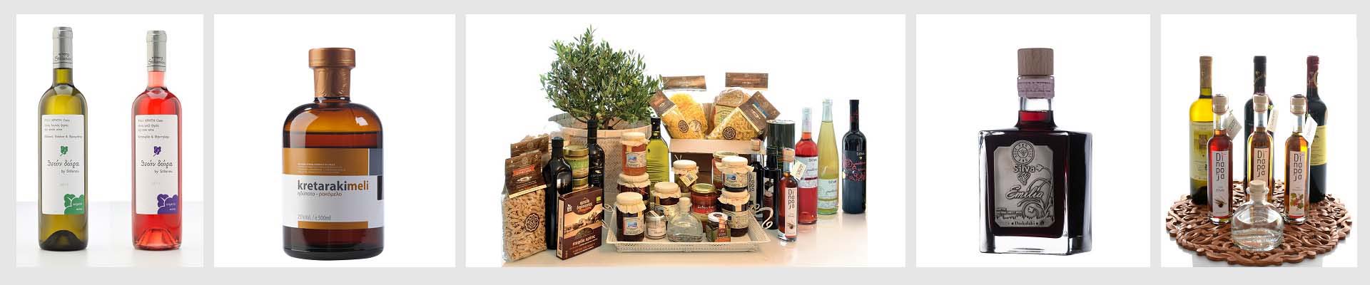 Cretan Products, Cretan Gifts, Tsikoudia raki sariki honey traditional products goods from the island of Crete, mycretangoods